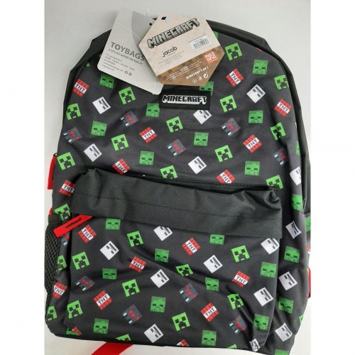 Rygsæk Minecraft - skoletaske 42 × 31 × 13,5 cm
