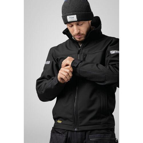Arbejdsjakke Snickers Workwear - Sort, str. L