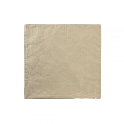 DKD Home Decor pudebetræk - beige, 50 x 50 cm, lynlås (OUTLET A)