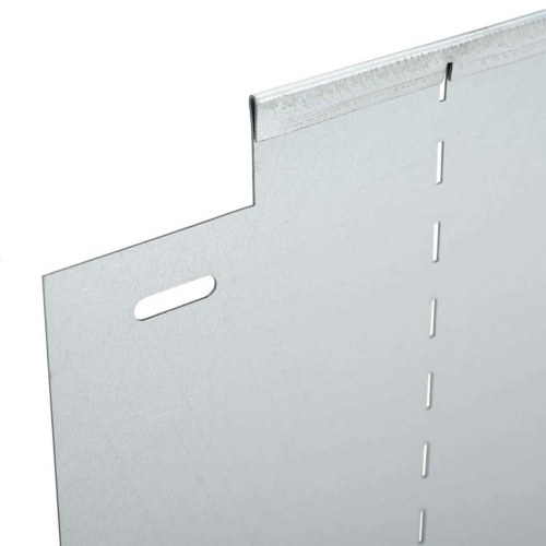 Plænekanter - 20 stk sølv, galvaniseret stål 100 × 25 cm