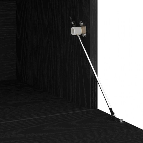 TV-skabe 3 stk Sort eg 260 x 36.5 x 40 cm Konstrueret træ