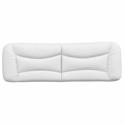 Gavlpude Hvar 152 cm i kunstlæder - hvid