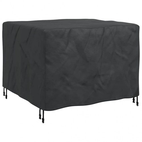 Møbelovertræk - ensfarvet sort 113 × 113 × 73 cm, 210D vandtæt