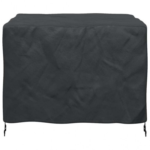 Møbelovertræk - ensfarvet sort 113 × 113 × 73 cm, 210D vandtæt