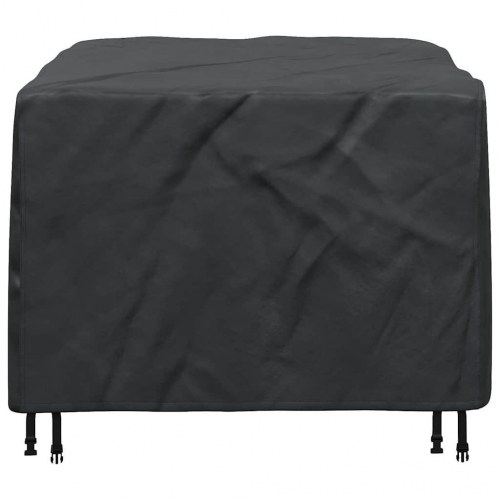 Møbelovertræk - ensfarvet sort 113 × 113 × 73 cm, 210D vandtæt