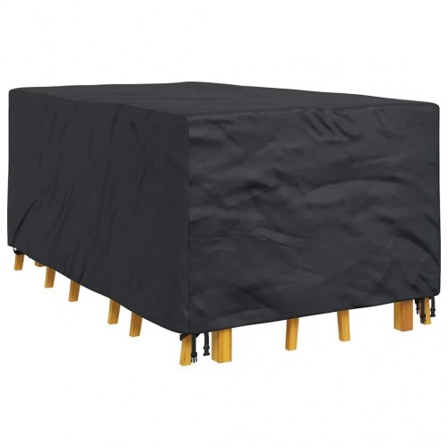 Møbelovertræk - ensfarvet sort 143 × 225 × 90 cm, 210D vandtæt
