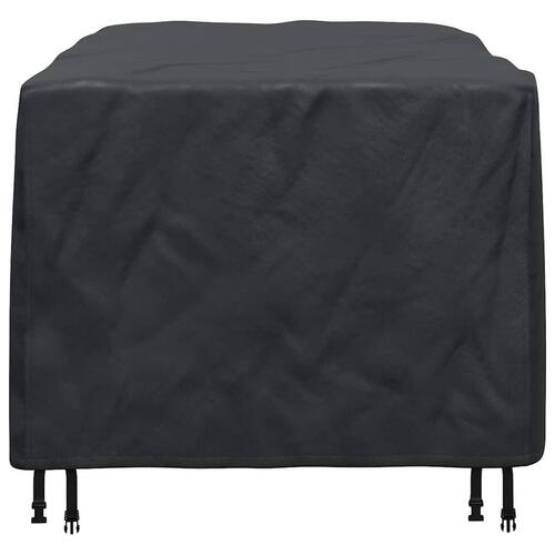 Overtræk til havemøbler Sort 150 x 90 x 75 cm 420D