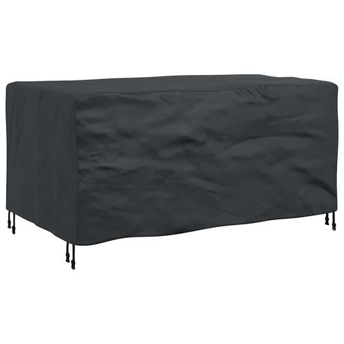 Overtræk til havemøbler Sort 150 x 90 x 75 cm 600D
