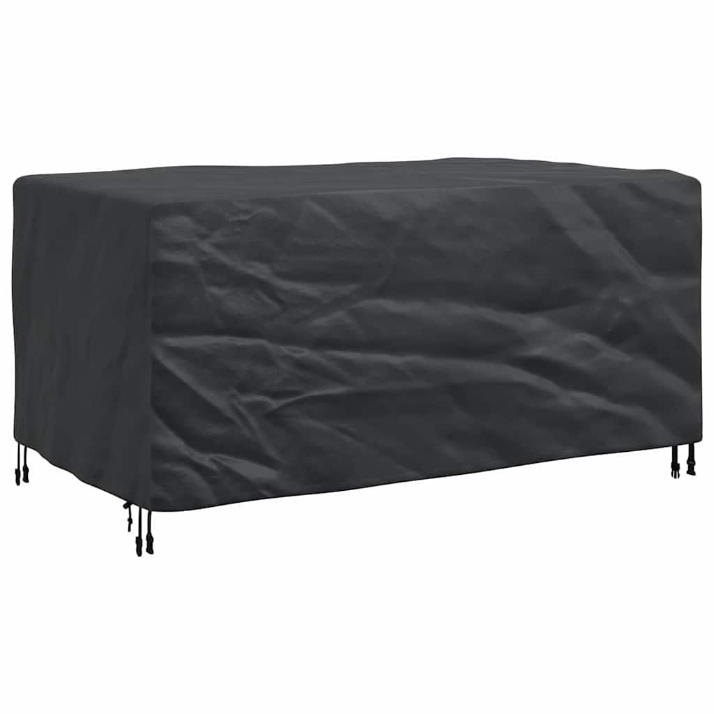 Overtræk til havemøbler Sort 150 x 90 x 75 cm 600D