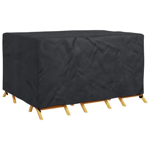 Møbelovertræk - ensfarvet sort 180 × 140 × 90 cm, 210D vandtæt