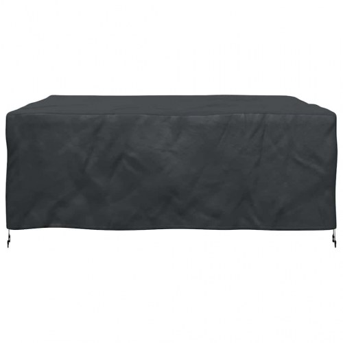 Overtræk til havemøbler Sort 200 x 190 x 85 cm 210D
