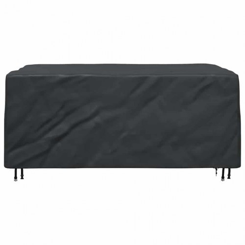 Møbelovertræk - ensfarvet sort 230 × 165 × 80 cm, 210D vandtæt