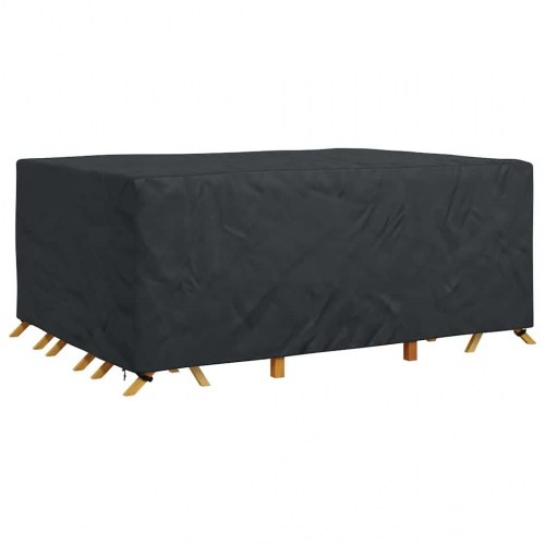 Møbelovertræk - ensfarvet sort 270 × 180 × 90 cm, 210D vandtæt