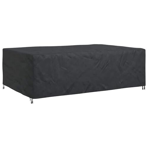 Overtræk til havemøbler Sort 300 x 200 x 90 cm 600D