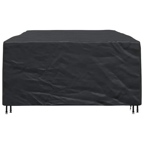 Overtræk til havemøbler Sort 300 x 200 x 90 cm 600D