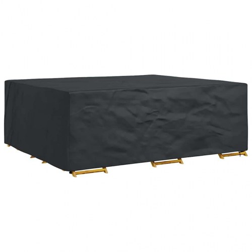 Møbelovertræk sort 300 x 250 x 70 cm - 210D
