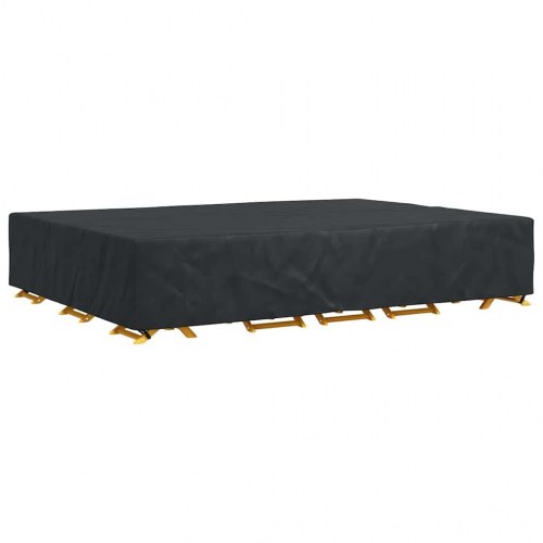 Møbelovertræk - sort 400 × 300 × 70 cm, 210D vandtæt