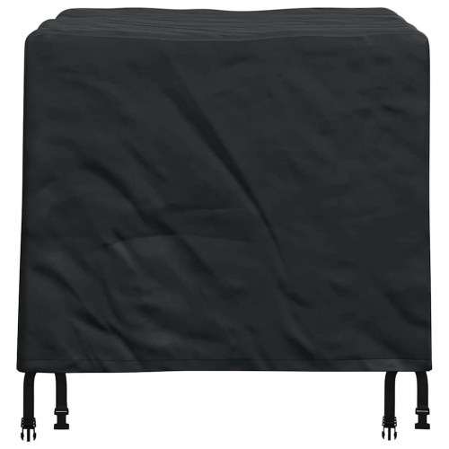 Udendørs møbelovertræk Sort 74 x 74 x 60 cm 420D Oxford Stof