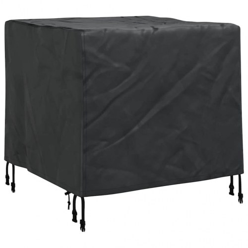 Udendørs møbelovertræk Sort 74 x 74 x 60 cm 420D Oxford Stof