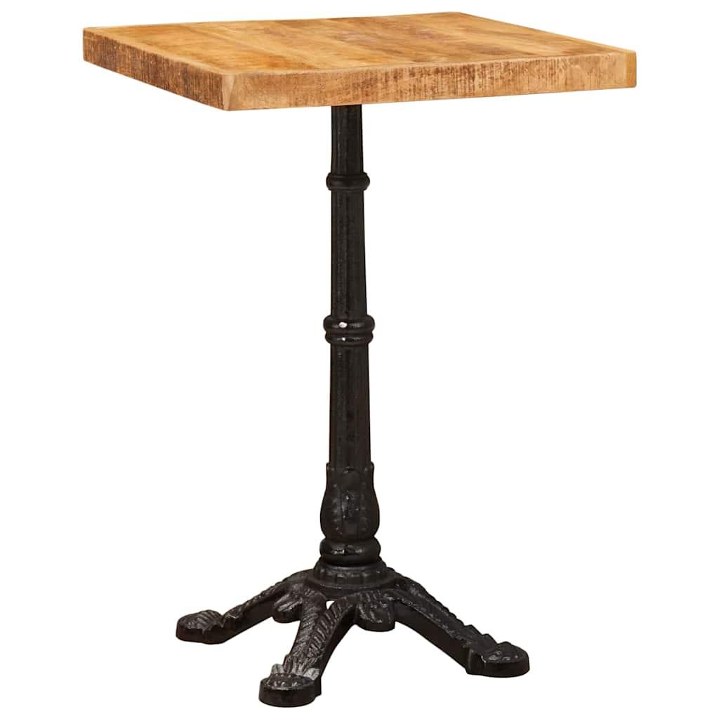 Bistrobord Brun 50 x 50 x 76 cm Massivt mangotræ
