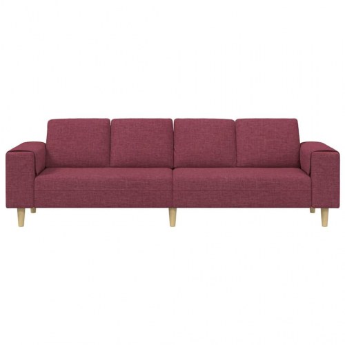 Sofa Sæt Vinrød Stof