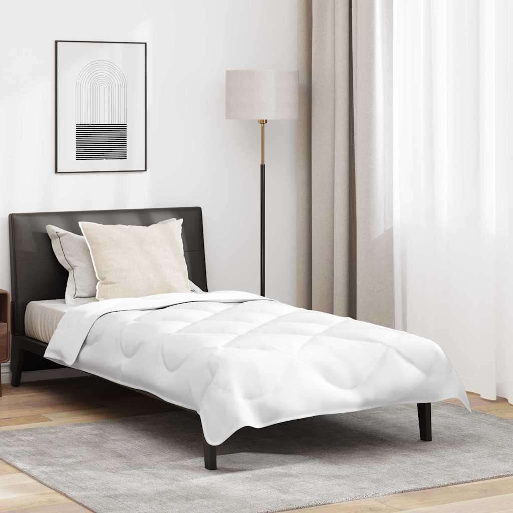 Dynebetræk Sæt med pude 2 stk Hvid Microfiber