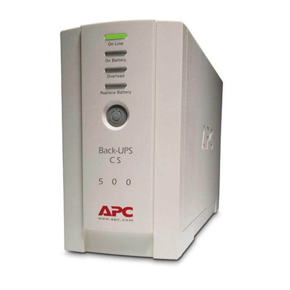 Se System til Uafbrydelig Strømforsyning Interaktivt UPS APC BK500EI hos Boligcenter.dk