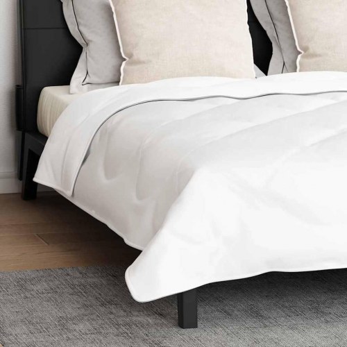 Dynebetræk Sæt med pude 3 stk Hvid Mikrofiber og Dunfjer