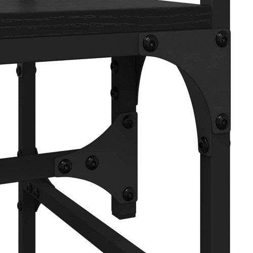 Garderobeskab i sort eg 89 x 39 x 184,5 cm