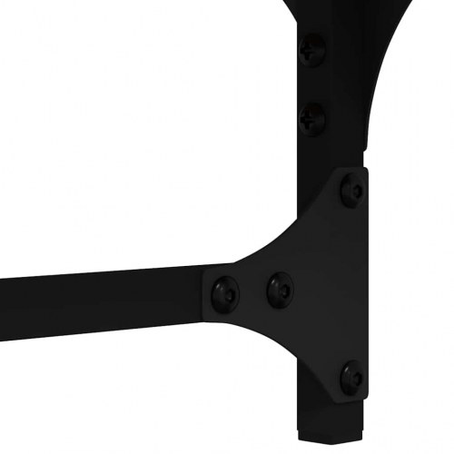 Garderobeskab i sort eg 89 x 39 x 184,5 cm
