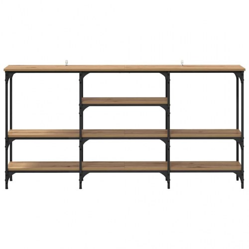 Konsolbord artisan eg 160 x 29 x 80 cm Konstrueret træ