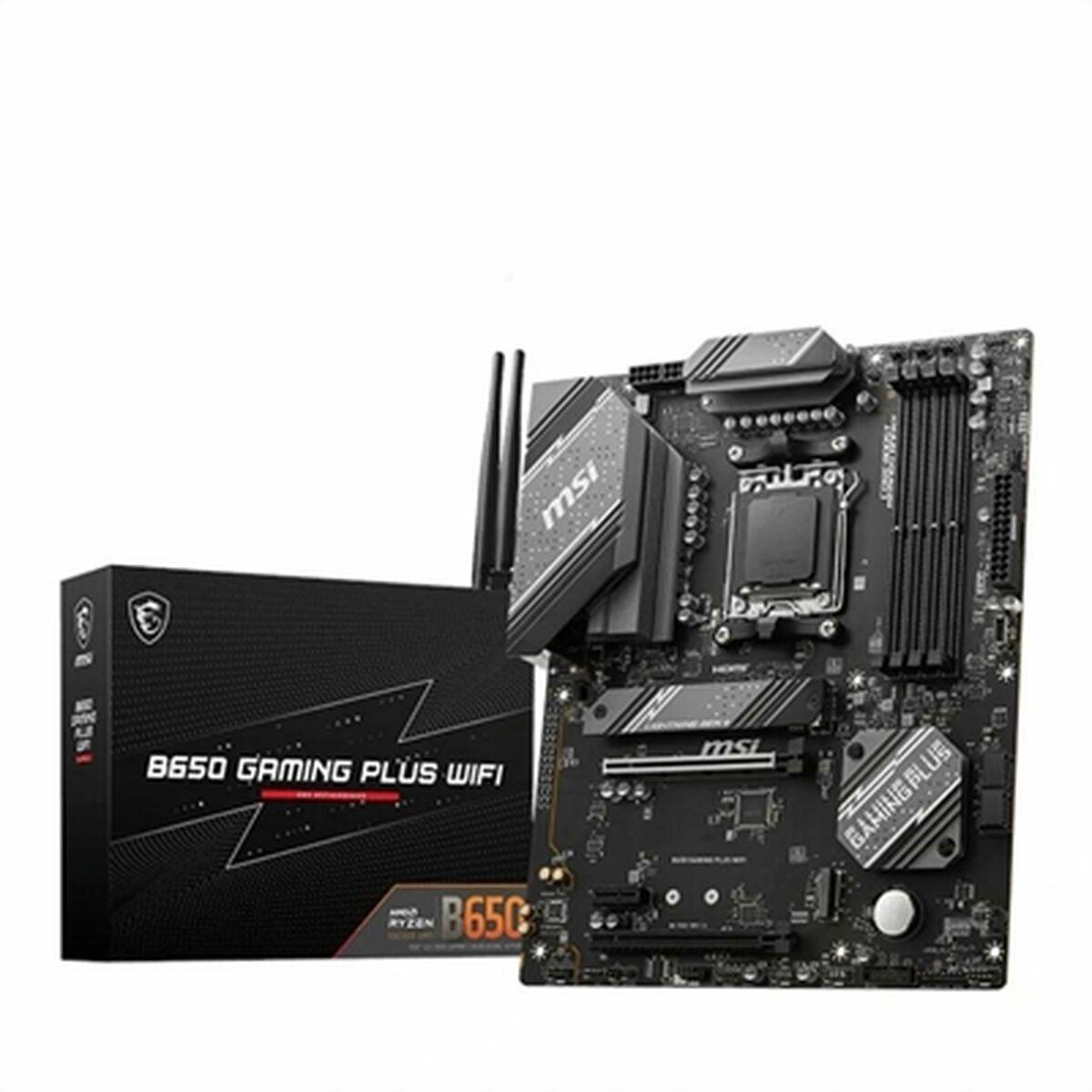 MSI B650 Gaming Plus WiFi ATX bundkort - AMD AM5, Intel Wi‑Fi 6