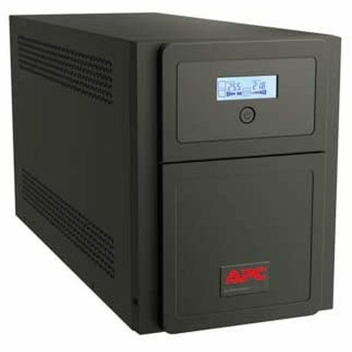 APC Easy UPS SMV SMV3000CAI - UPS - AC 220/230/240 V - 2100 Watt - 3000 VA - 4 x batteri - 9 Ah - USB, RS-232 - output-stikforbindelser: 6