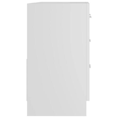 Underskab til håndvask 63x30x54 cm konstrueret træ hvid (OUTLET B)