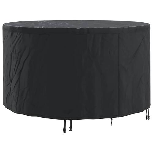 Overtræk til havemøbler Sort 157 x 157 x 85 cm 210D stof