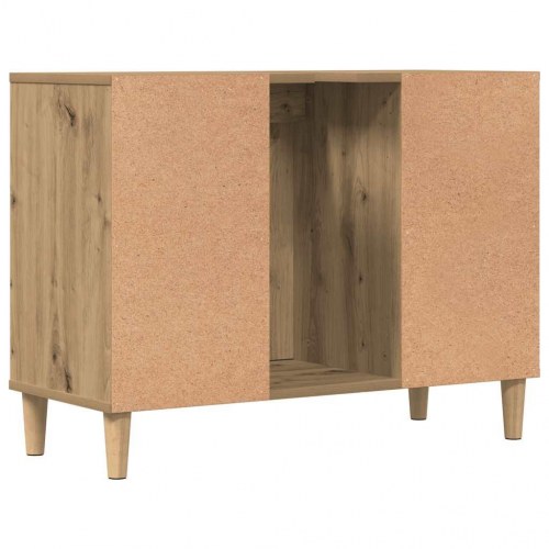 Underskab til håndvask 80 x 33 x 60 cm med 4 skuffer og låge