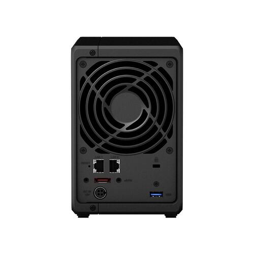 NAS-netværkslagring Synology DS720+ Sort