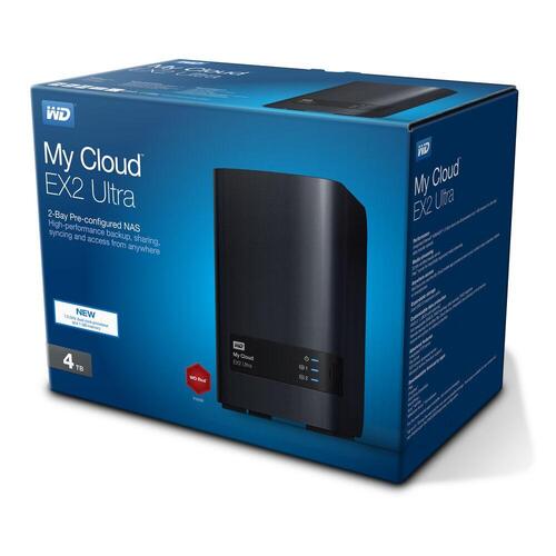 NAS-netværkslagring Western Digital WDBVBZ0040JCH-EESN Sort