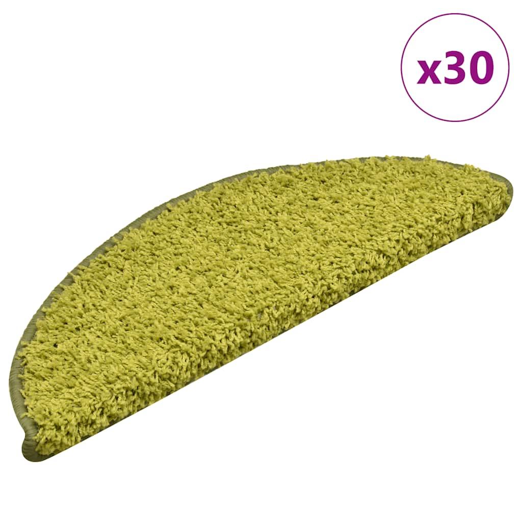 TrappemÃ¥tter 30 stk. 56x17x3 cm grÃ¸nne halvrunde