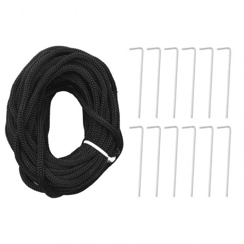 Juletræ til flagstang 732 LED'er 500 cm varmt hvidt lys