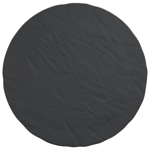 Rundt møbelovertræk - sort 182 × 182 × 85 cm i 210D oxford