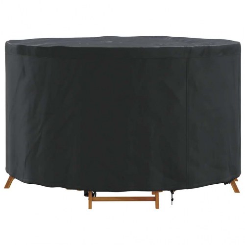 Overtræk til havemøbler Sort 128 x 128 x 71 cm 420D stof