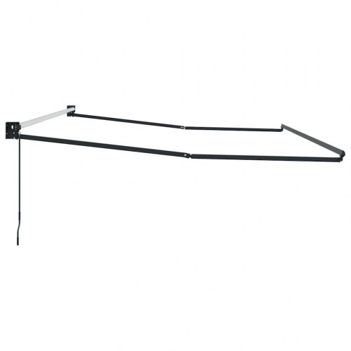 Markise Antracit 4 ×3 m Metal