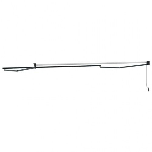 Markise Antracit 4 ×3 m Metal