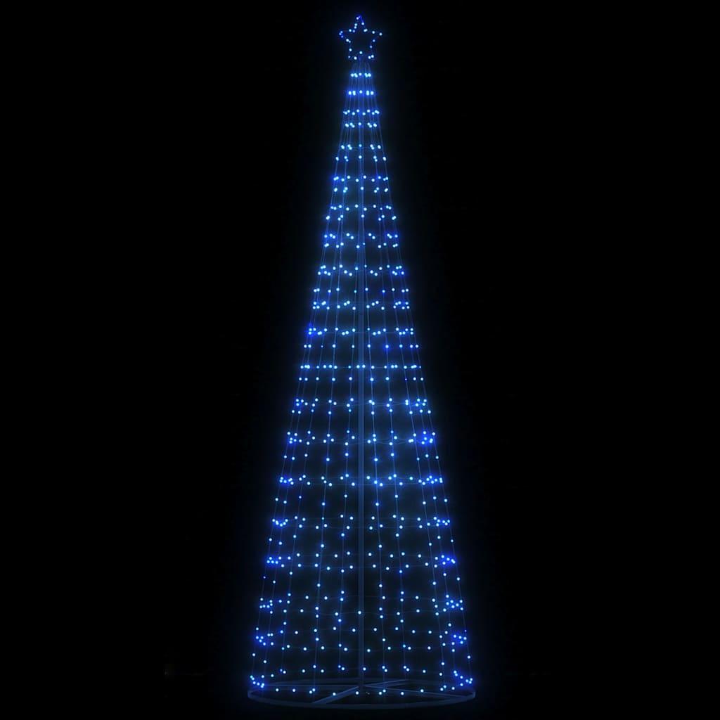 LED-juletræ 300 cm - 550 LED i blåt lys