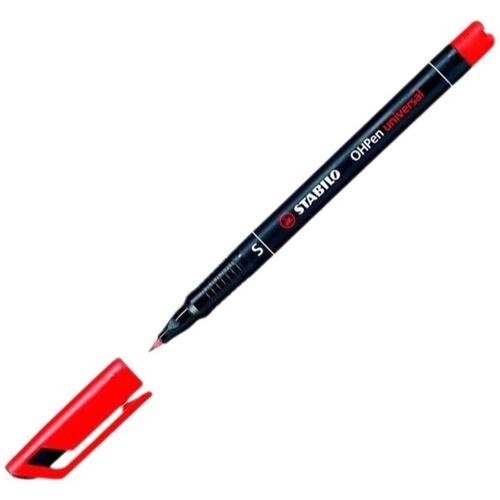 Tuscher Stabilo OHPen Universal - sort, 0,4 mm, 10 stk.
