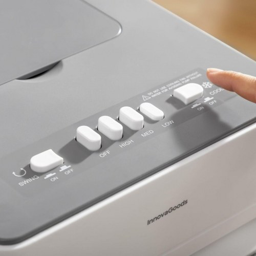 Bærbar fordampningskøler 5 L - Hvid, 65 W (OUTLET C)
