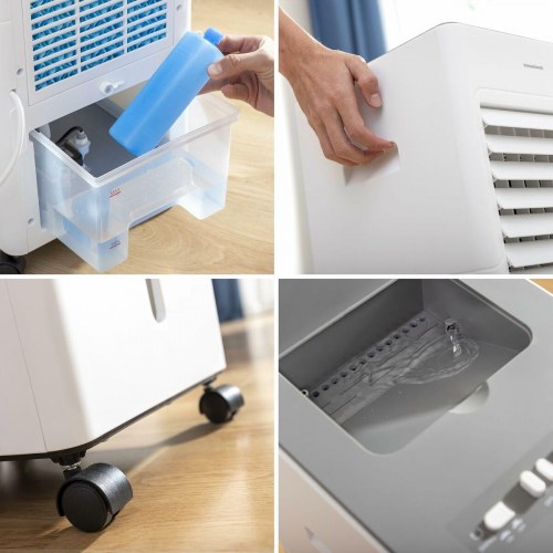 Bærbar fordampningskøler 5 L - Hvid, 65 W (OUTLET C)