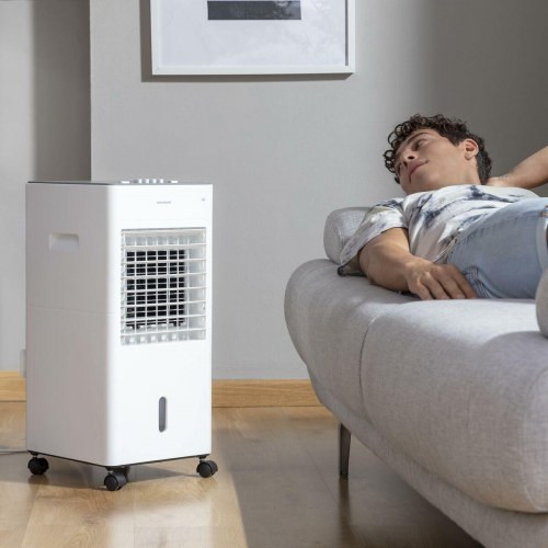 Bærbar fordampningskøler 5 L - Hvid, 65 W (OUTLET C)