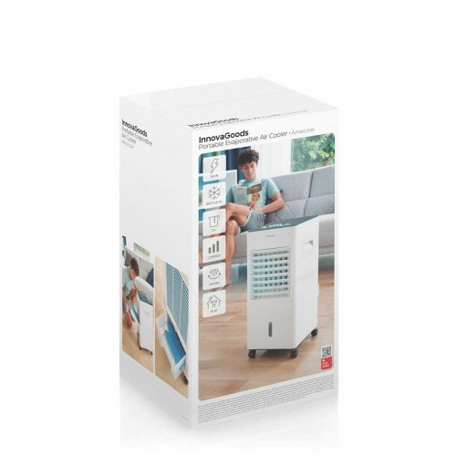 Bærbar fordampningskøler 5 L - Hvid, 65 W (OUTLET C)